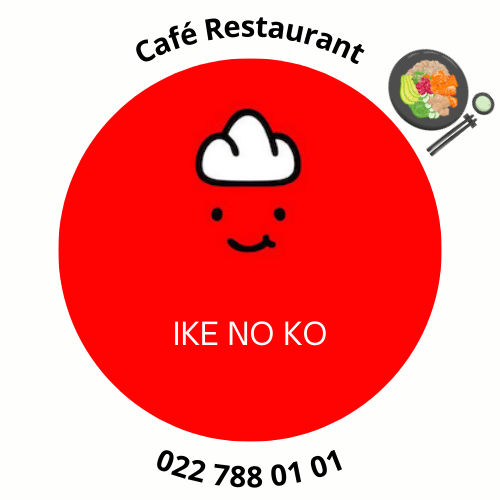 logo cafe restaurant IKE NO KO